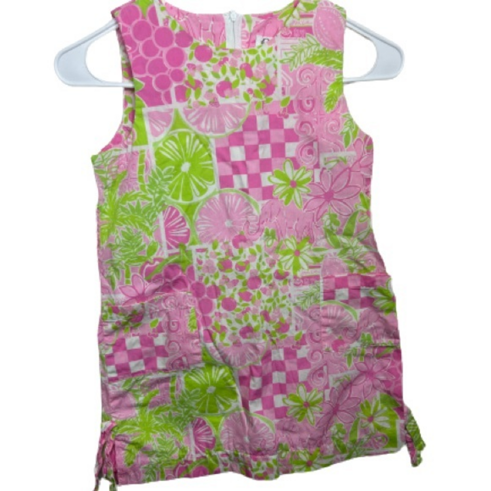 Lilly Pulitzer‎ floral patchwork dress sz 6